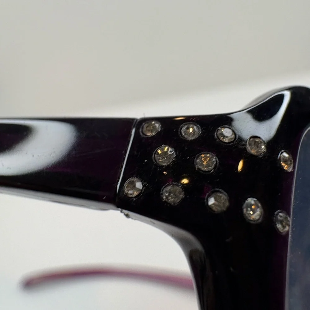 Vintage Joan Rivers 2.5 Reading Glasses Black and‎ Purple Vintage Glasses
